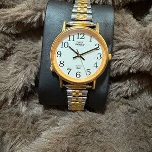 Timex Indiglo Gold and Silver Men's Watch